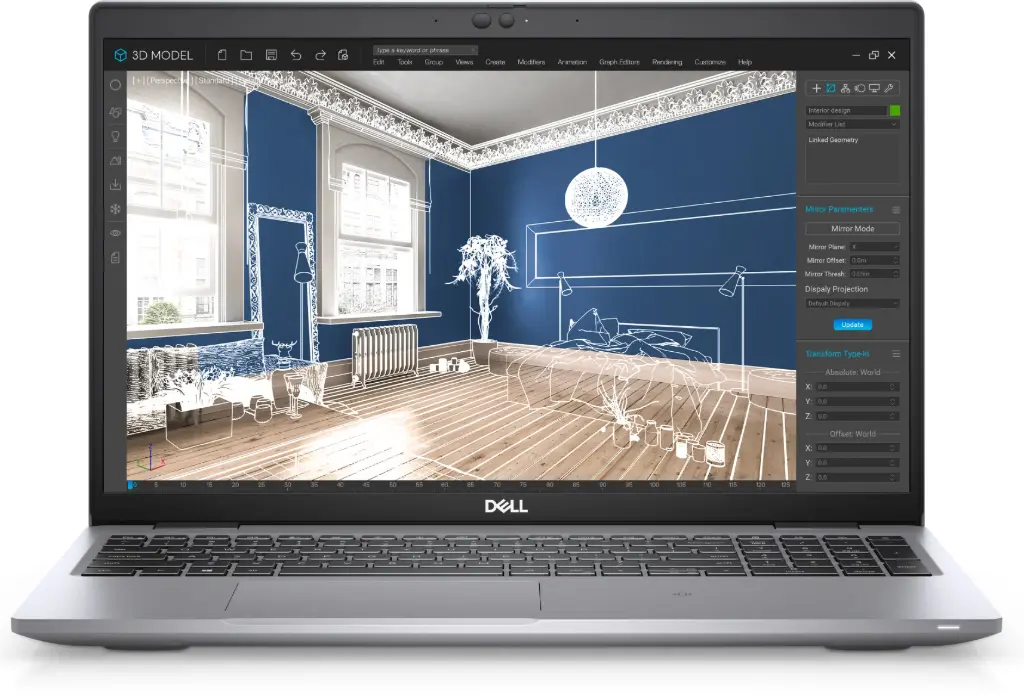 Dell Precision 3560 Intel Core i7-11th 16GB RAM, 512GB SSD Tarjeta Nvidia T500 2GB