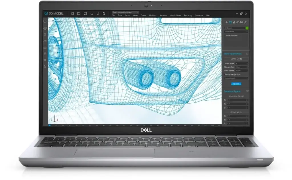 Dell Precision 3561 Intel Core i5-11th 32GB RAM, 512GB SSD Tarjeta Nvidia T600 4GB 