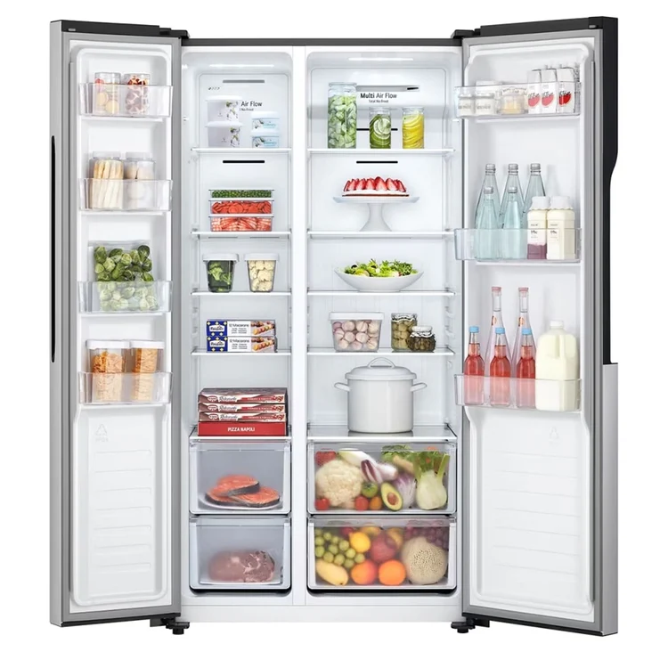 [GS51BPP.AHSCPNM] REFRIGERADOR LG SIDE BY SIDE 18P3 INOXIDABLE