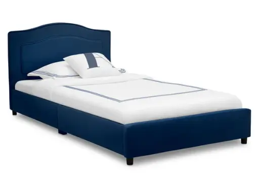 CAMA TWIN 3/4 BELLE AZUL NAVY PARA NIÑO