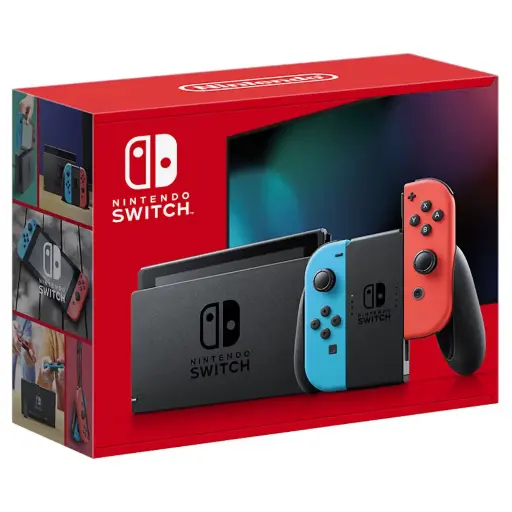 [SWITCH OLED NEON] Consola Nintendo Switch OLED | Neon | Pantalla 7" | 64GB | Joy-Con Azul/Rojo